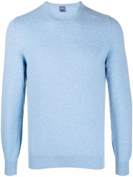  Fedeli Pull Léger En Cachemire - Bleu 