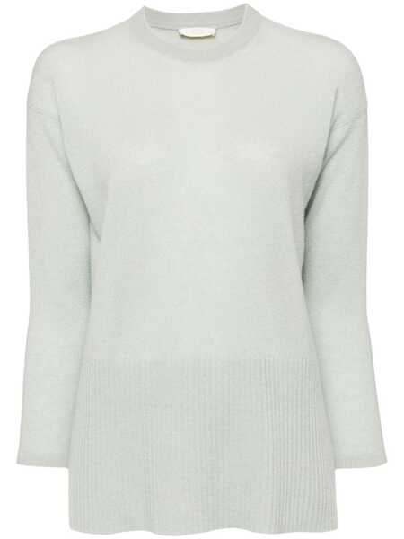  Fedeli Pull Niche En Cachemire - Bleu 