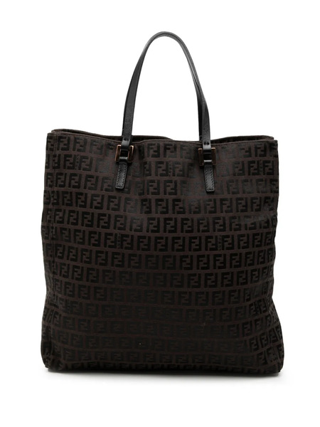  Fendi Pre-owned Sac à Motif Zucchino (2000-2010) - Marron 
