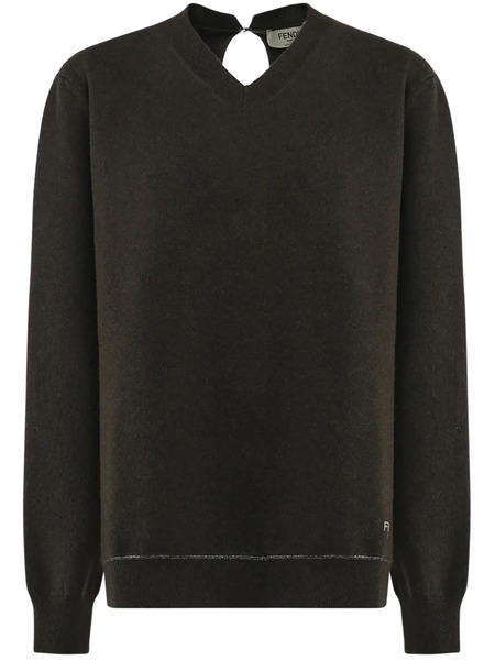 Fendi Pull En Cachemire - Vert 