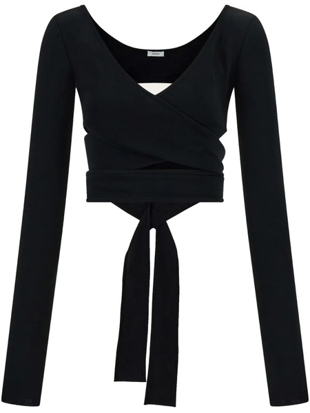 Ferragamo Pull Cache-cœur - Noir 