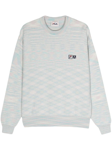  Fila Pull à Patch Logo - Bleu 