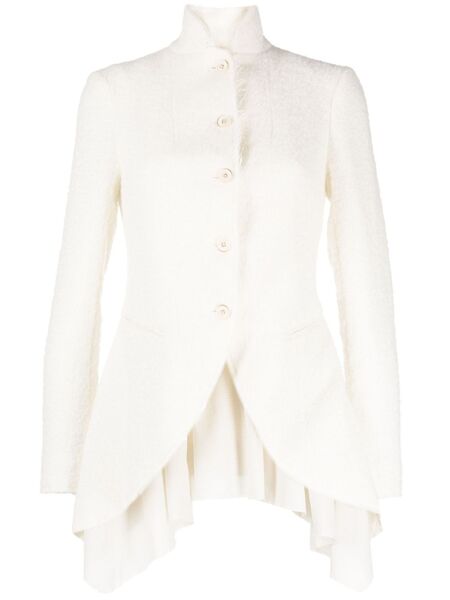 Forme D'expression Veste à Col Cheminée - Blanc 
