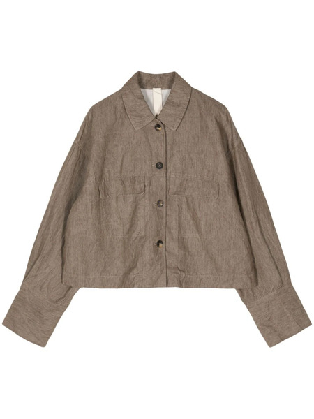  Forme D'expression Veste à Simple Boutonnage - Marron 