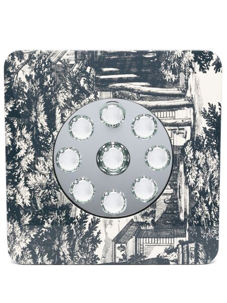  Fornasetti Cadre Giardino Settecentesco (50 Cm X 50 Cm) - Tons Neutres 