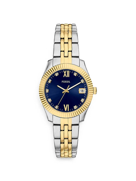  Fossil Scarlette 33mm Watch - Bleu 