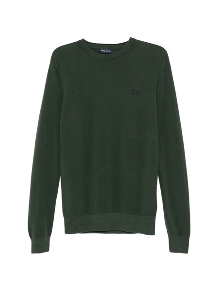  Fred Perry Pull Piqué Stitch - Vert 