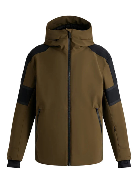  Fusalp Veste De Ski Amwo à Empiècements Matelassés Aux épaules - Marron 