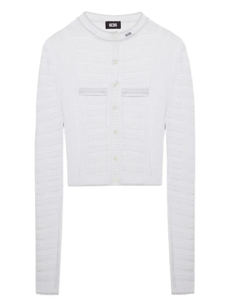  Gcds Cardigan Tennis - Blanc 