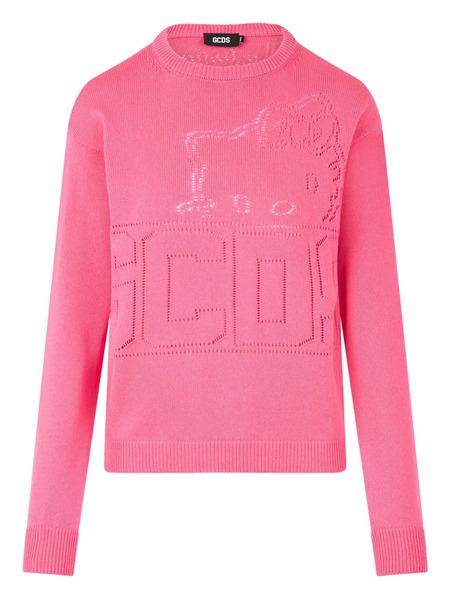  Gcds X Hello Kitty Pull Crop - Rose 