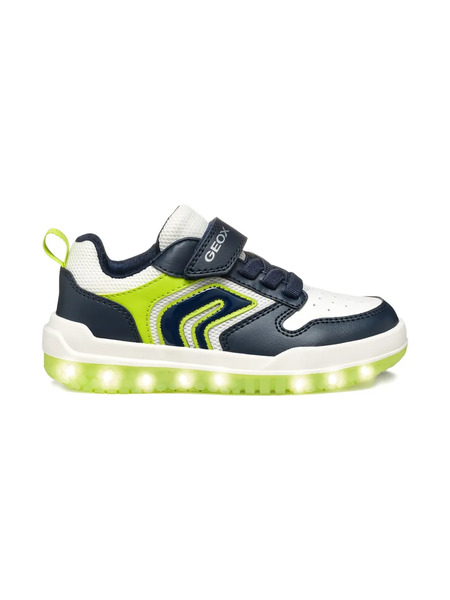  Geox Kids Baskets Buzzerlight - Bleu 