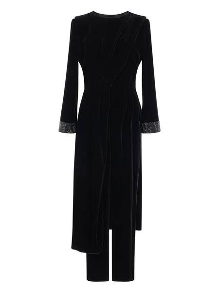  Giorgio Armani Combinaison à Ornements - Noir 