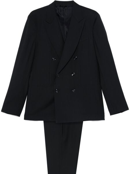  Giorgio Armani Costume En Laine - Noir 