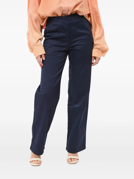  Giorgio Armani Pantalon En Serge à Design à Empiècements - Bleu 