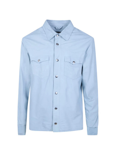  Giorgio Brato Chemise Boutonnée - Bleu 
