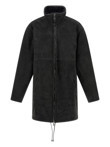  Giorgio Brato Veste En Cuir à Col Montant - Noir 