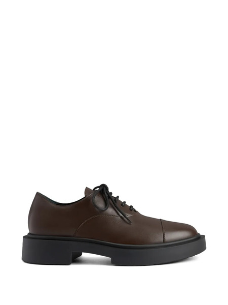  Giuseppe Zanotti Derbies Harald à Lacets - Marron 