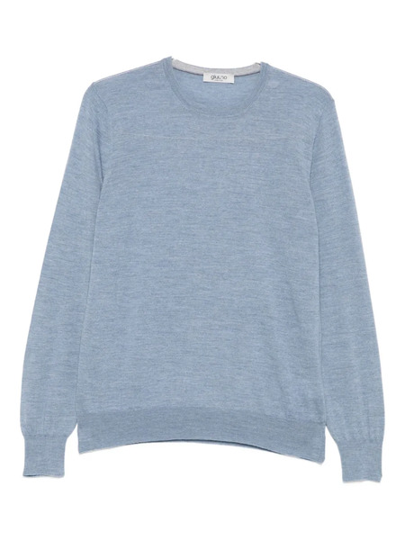  Giuuno Pull à Col Rond - Bleu 
