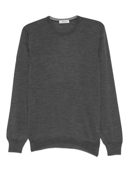  Giuuno Pull à Col Rond - Gris 