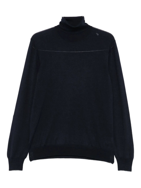  Giuuno Pull à Col Roulé - Bleu 