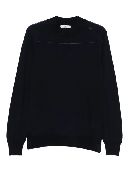  Giuuno Pull En Maille Fine - Bleu 