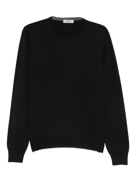  Giuuno Pull En Maille Fine - Noir 