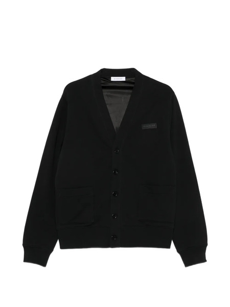  Givenchy Cardigan à Patch Logo - Noir 