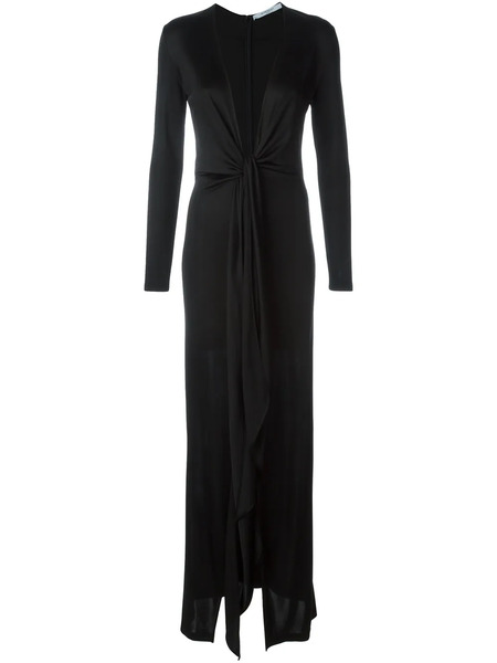  Givenchy Cardigan Long Drapé - Noir 
