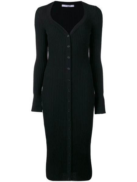  Givenchy Manteau Long - Noir 