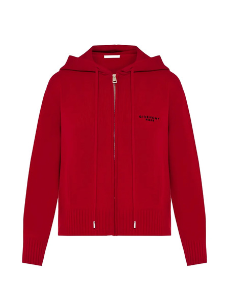  Givenchy Pull à Logo Brodé - Rouge 