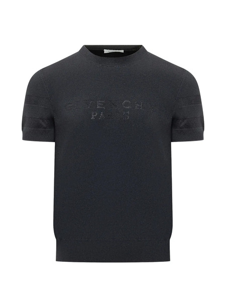  Givenchy Pull à Manches Courtes - Bleu 