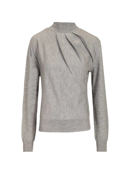  Givenchy Pull � Design Drap� - Gris 