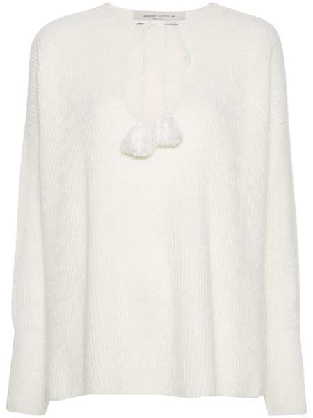  Golden Goose Pull Mary Lou - Blanc 