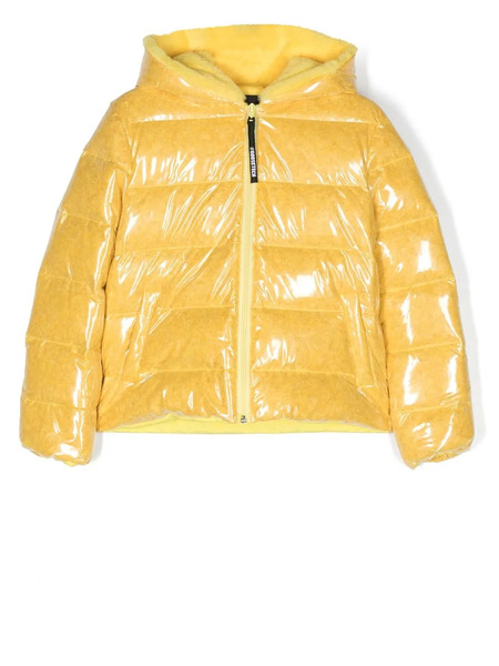  Goose Tech Doudoune à Effet De Brillance - Jaune 