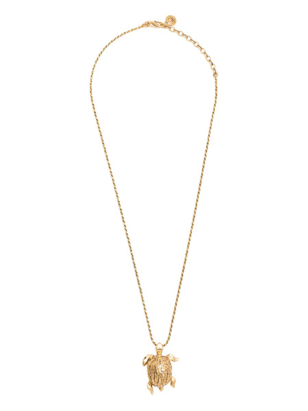  Goossens Collier En Or à Pendentif Tortue En Péridot 