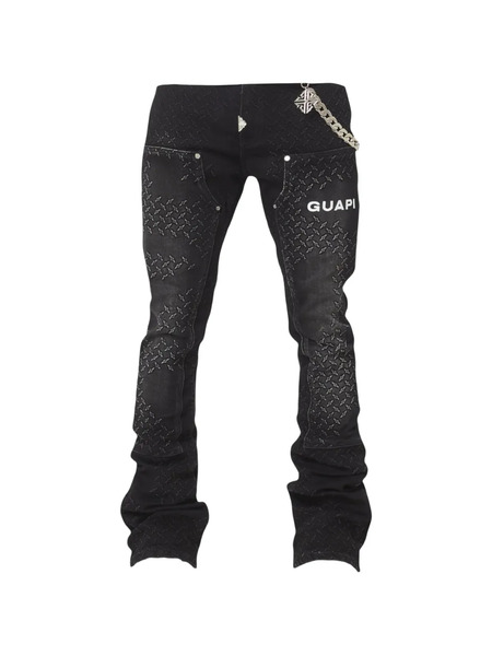  Guapi Jean Carpenter Texturé - Noir 