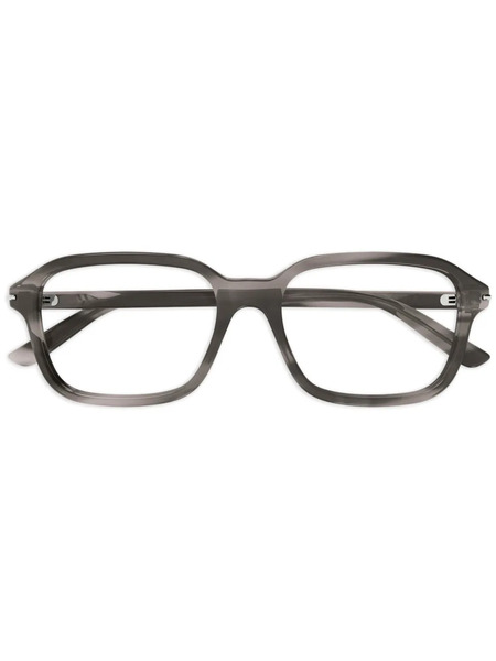  Gucci Eyewear Lunettes De Vue Gg1446o à Monture Carrée - Gris 