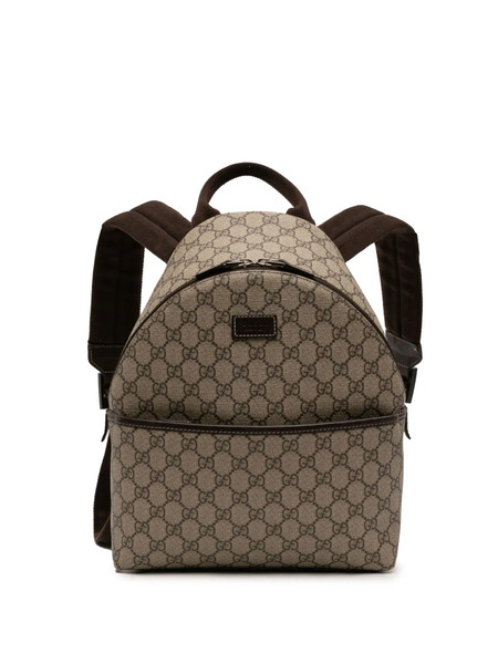  Gucci Pre-owned 2016-2026 Gg Supreme Backpack - Tons Neutres 