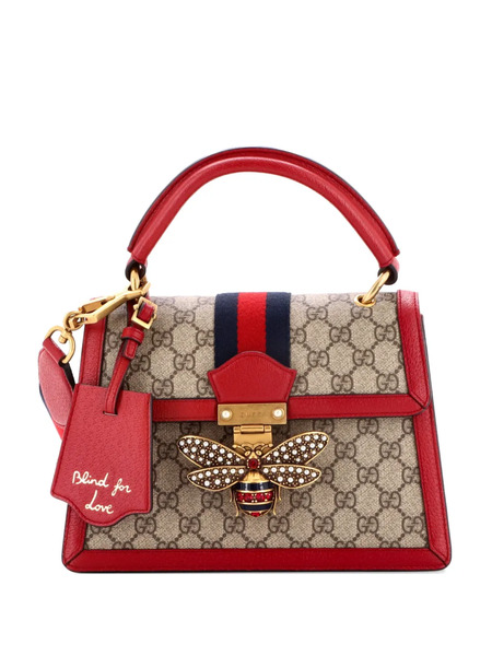  Gucci Pre-owned Petit Sac à Bandoulière Queen Margaret Gg En Toile Enduite - Rouge 