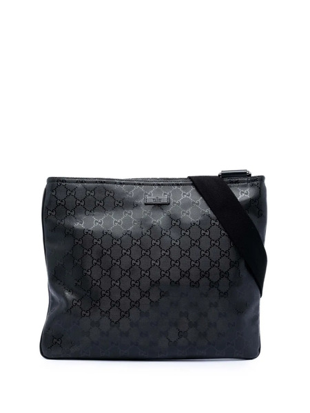  Gucci Pre-owned Sac à Bandoulière Gg Imprime (2016-2026) - Noir 