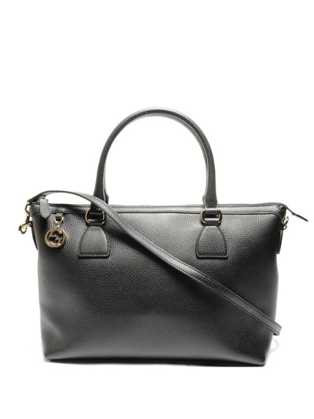  Gucci Pre-owned Sac Cabas à Logo Gg (2015-2025) - Noir 