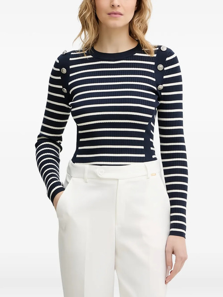  Guess Usa Pull à Rayures - Bleu 