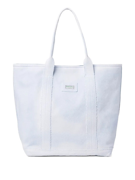  Guess Usa Sac Cabas à Logo Appliqué - Bleu 