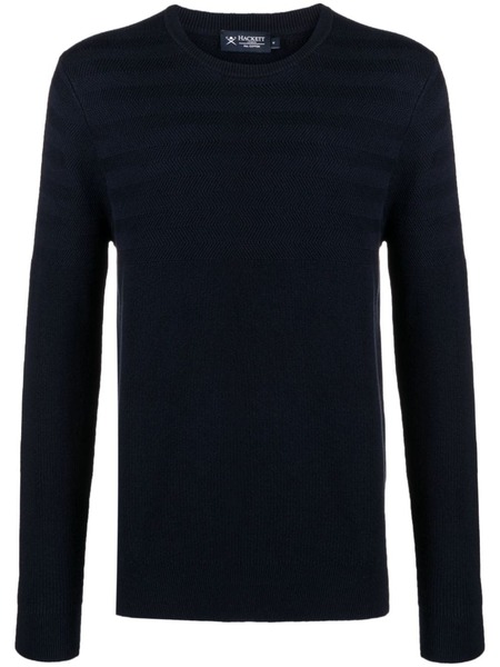  Hackett Pull à Chevrons - Bleu 
