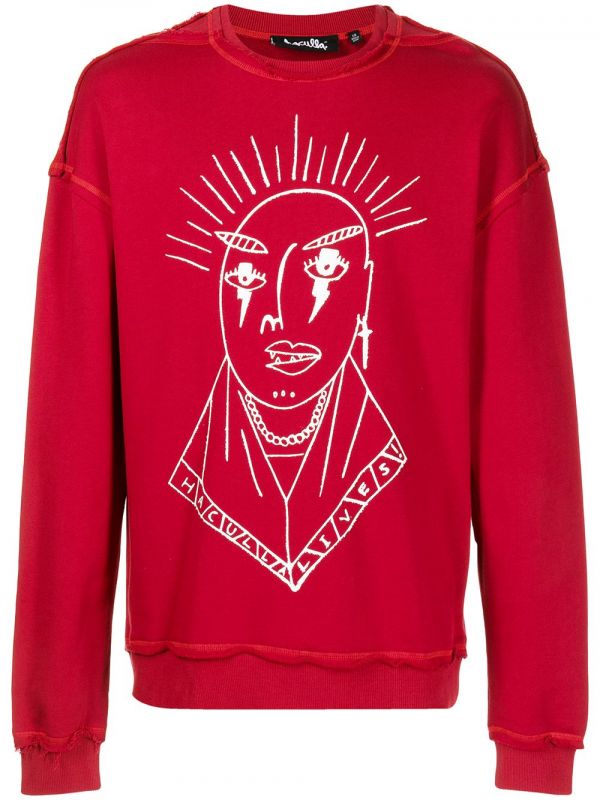  Haculla Pull à Logo Imprimé - Rouge 