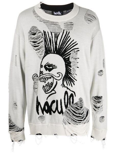  Haculla Pull En Maille à Logo - Noir 