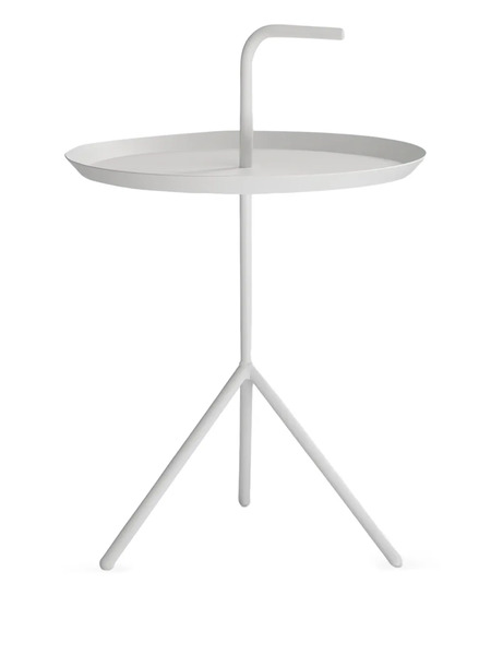  Hay Table Vernie Round Powder - Blanc 