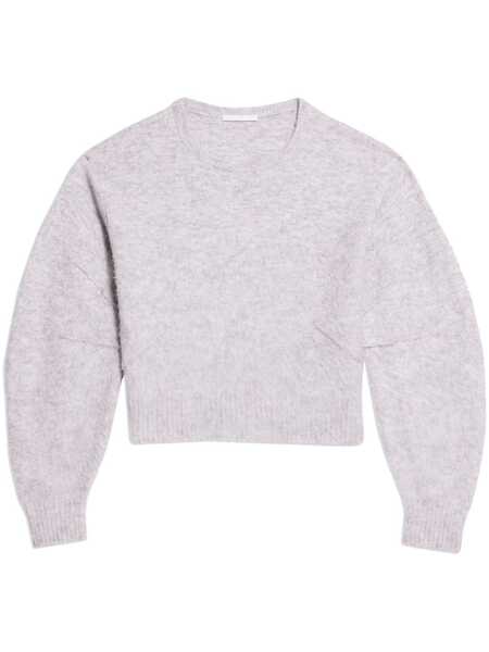  Helmut Lang Pull Apex à Fini Brossé - Gris 
