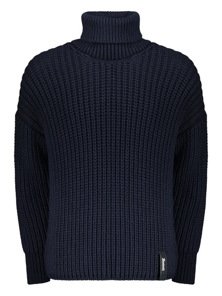  Herno Pull à Col Roulé - Bleu 