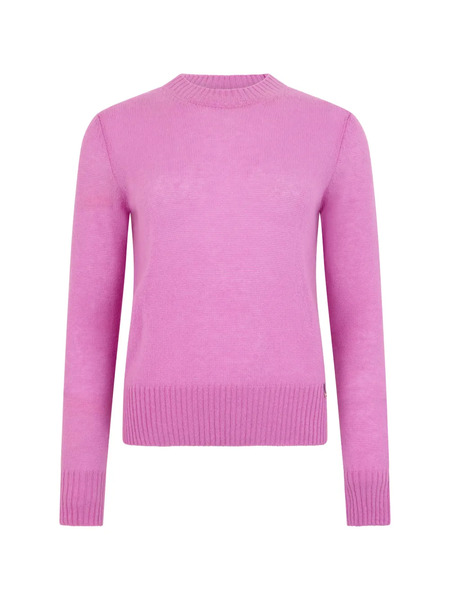  Herno Pull à Design Côtelé - Rose 